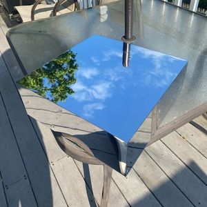 Mirror Finish Display Box Stand
